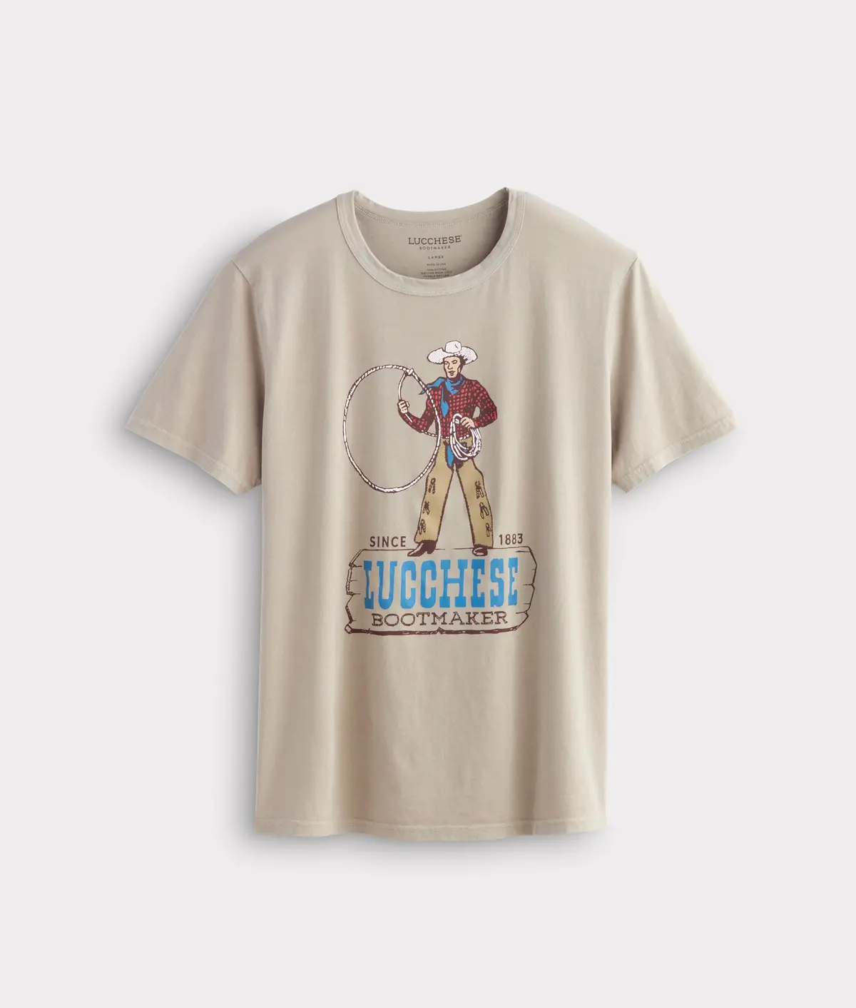 Trail Boss Tee :: Sand 1