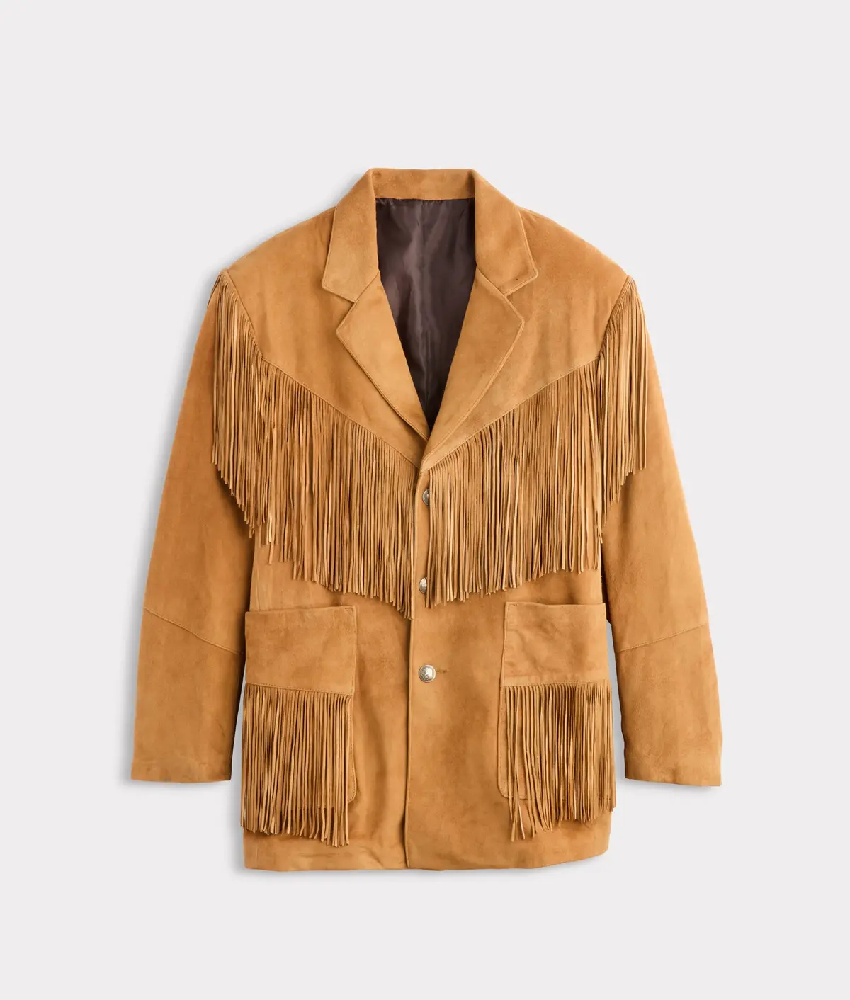Maverick Fringe Jacket :: Tan 1