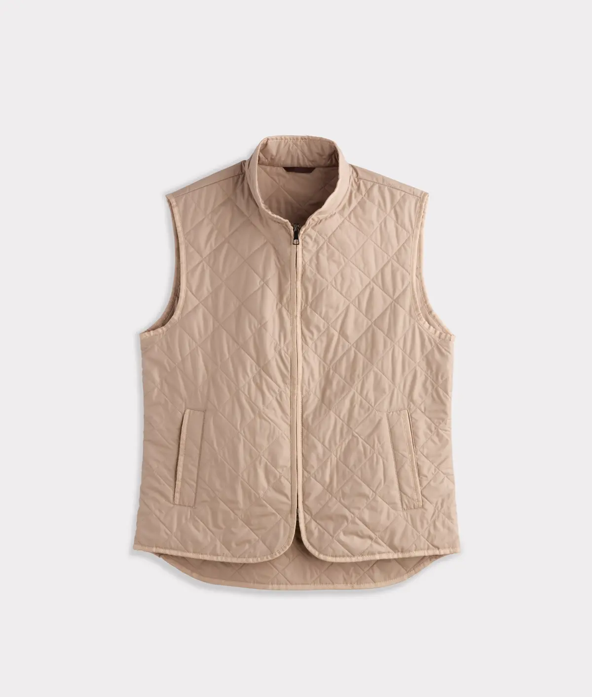 Jameson Quilted Vest :: Khaki 1