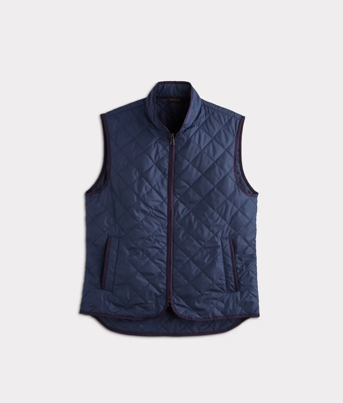 Jameson Quilted Vest :: Navy 1
