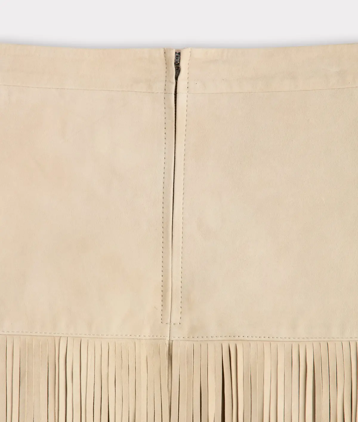 Rhiannon Fringe Skirt :: Bone 3
