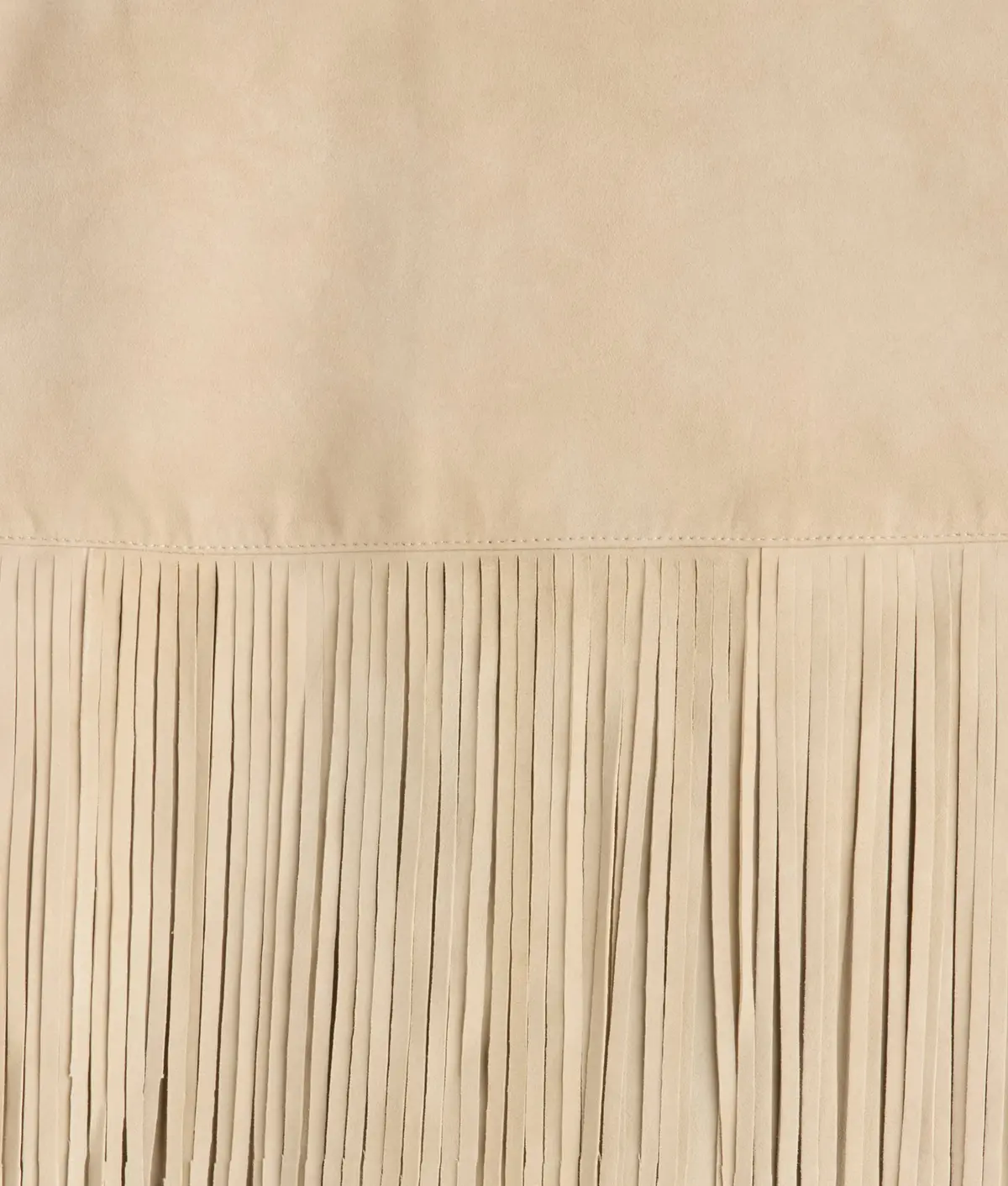 Rhiannon Fringe Skirt :: Bone 4