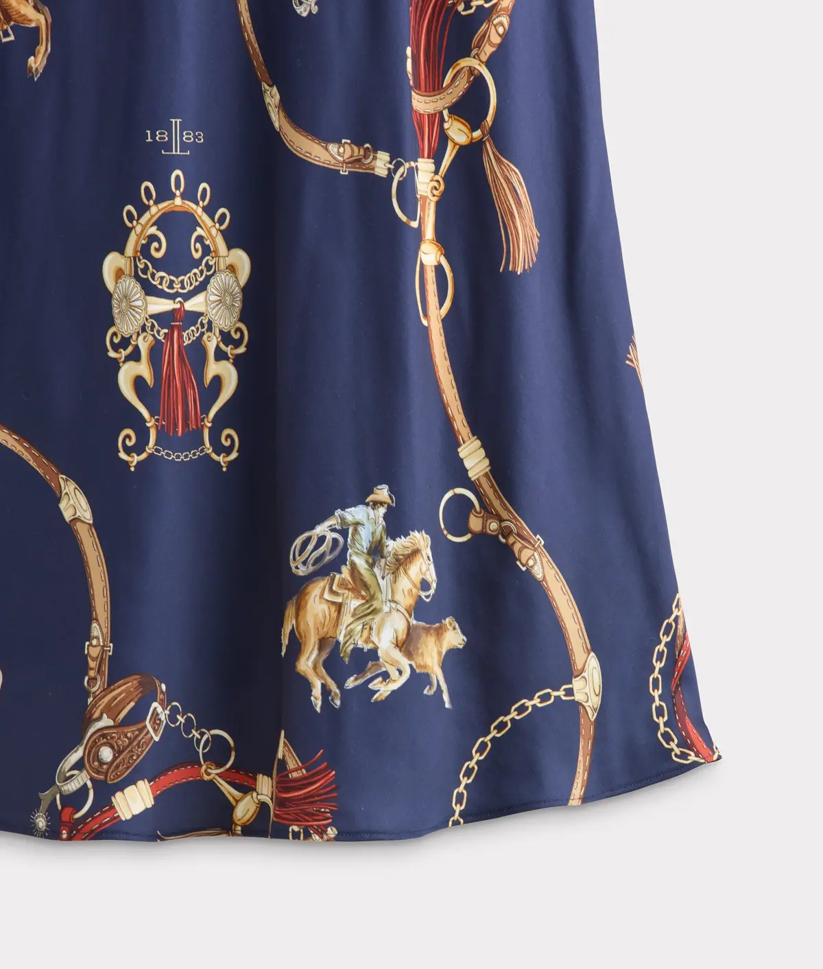 Carolina Skirt :: Navy/Multi 4