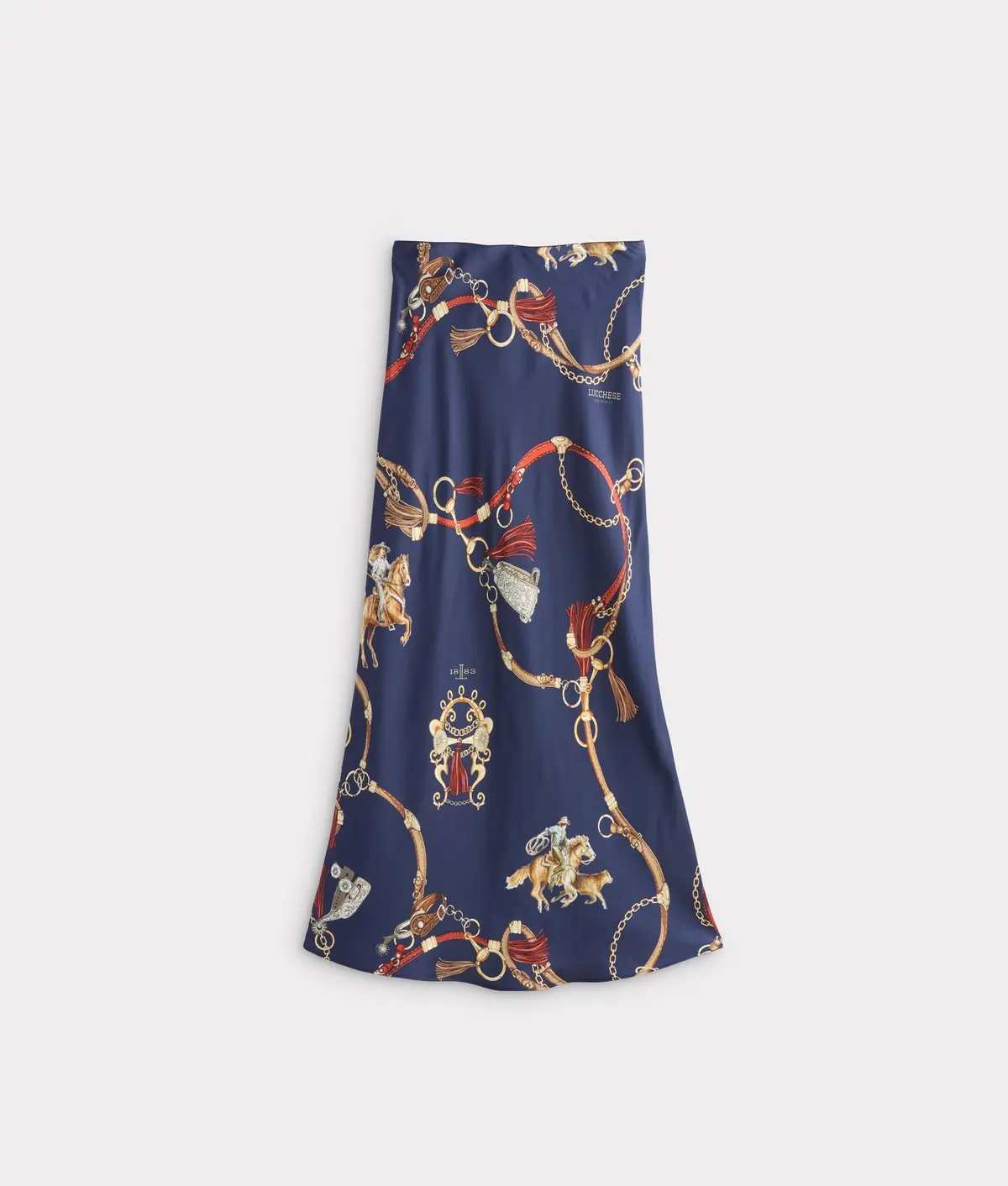 Carolina Skirt :: Navy/Multi 1
