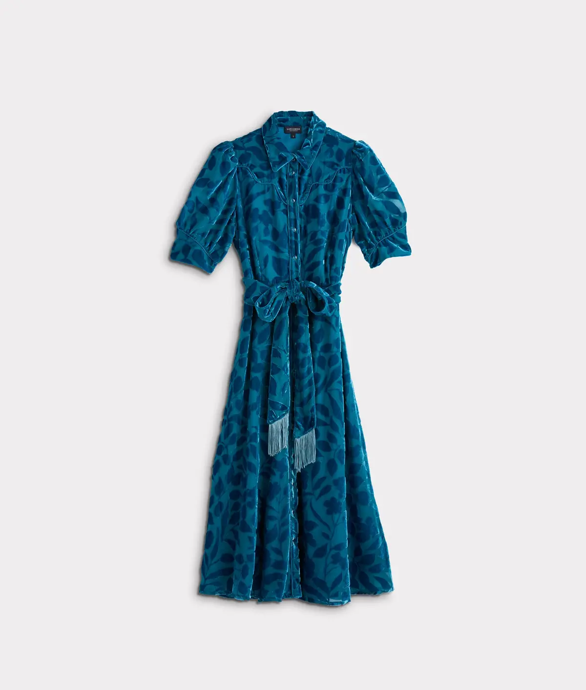Avery Velvet Dress :: Multi 1