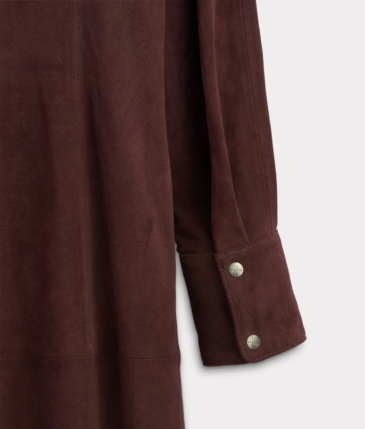 Delilah Suede Duster :: Chocolate 4