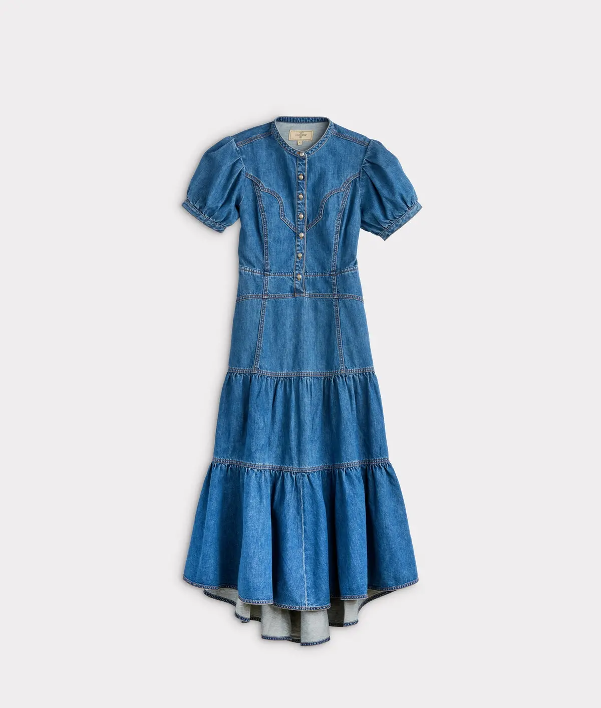 Mason Denim Dress :: Still Water Blue 1