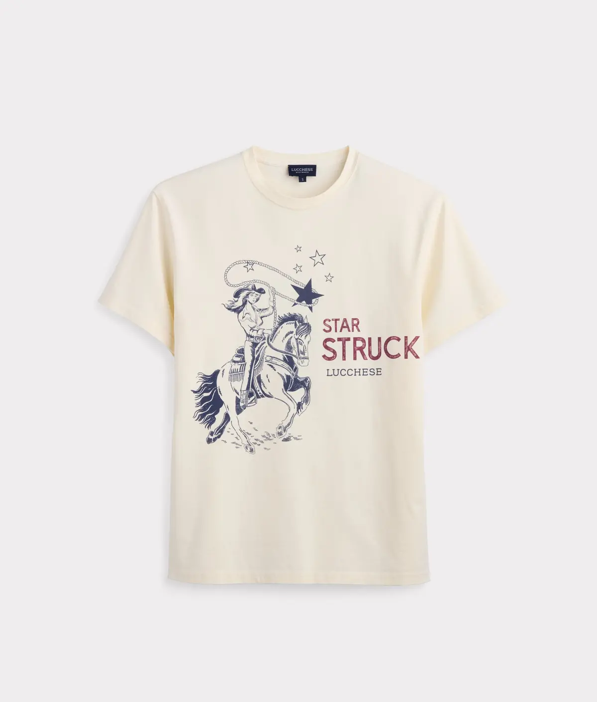 Star Struck Cowgirl Tee :: Ivory 1