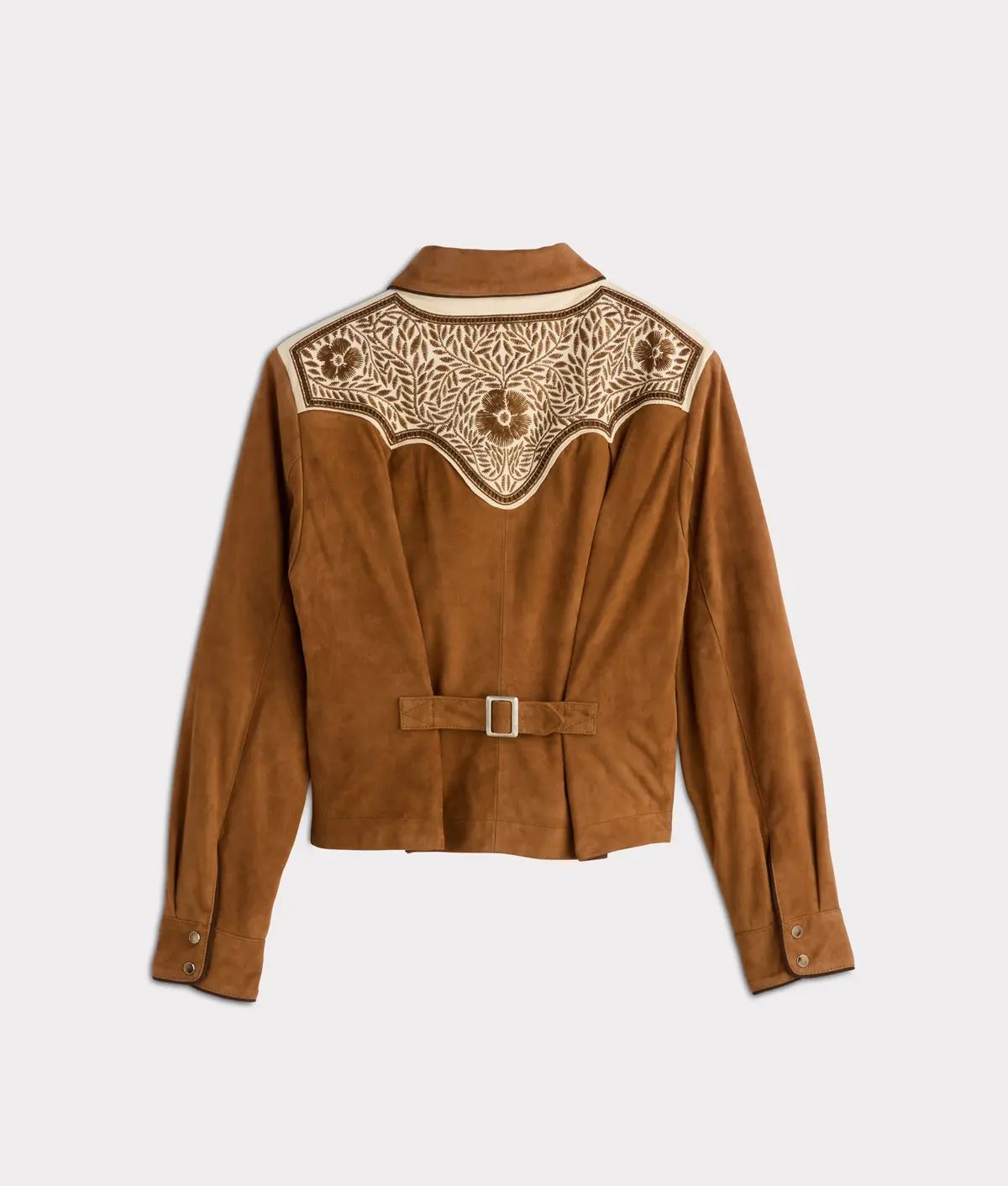 Grace Suede Shacket :: Camel 4