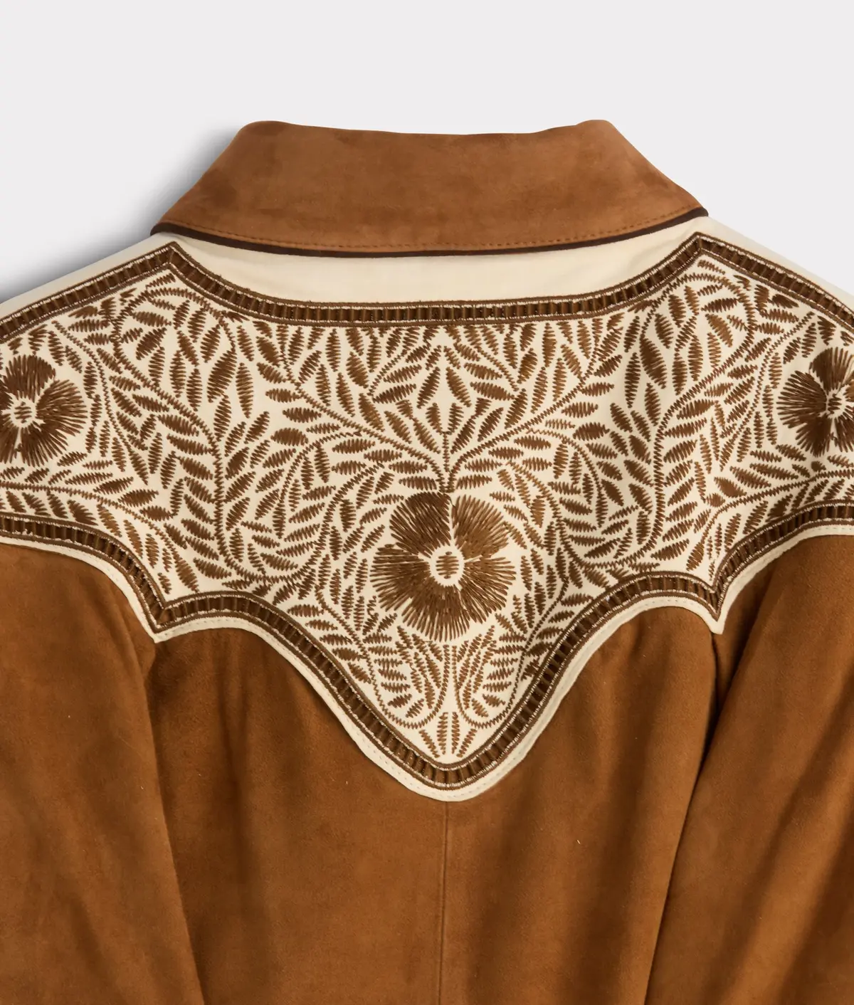 Grace Suede Shacket :: Camel 5