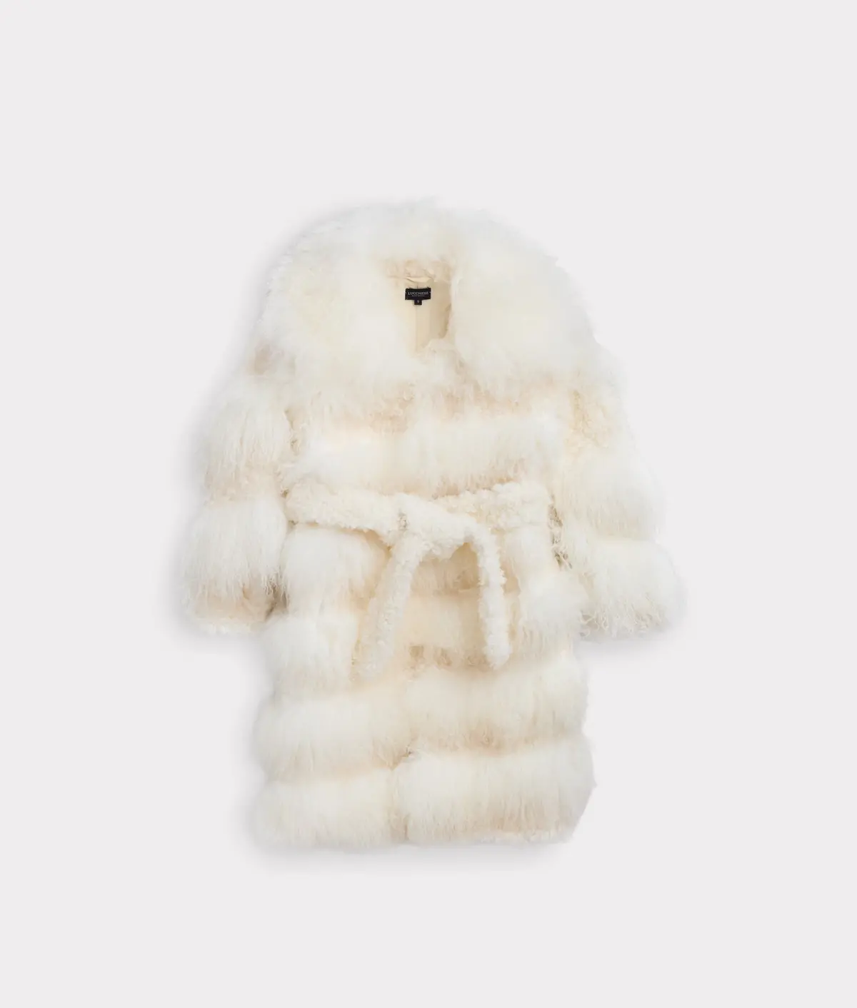 Anne Fur Coat :: White 1