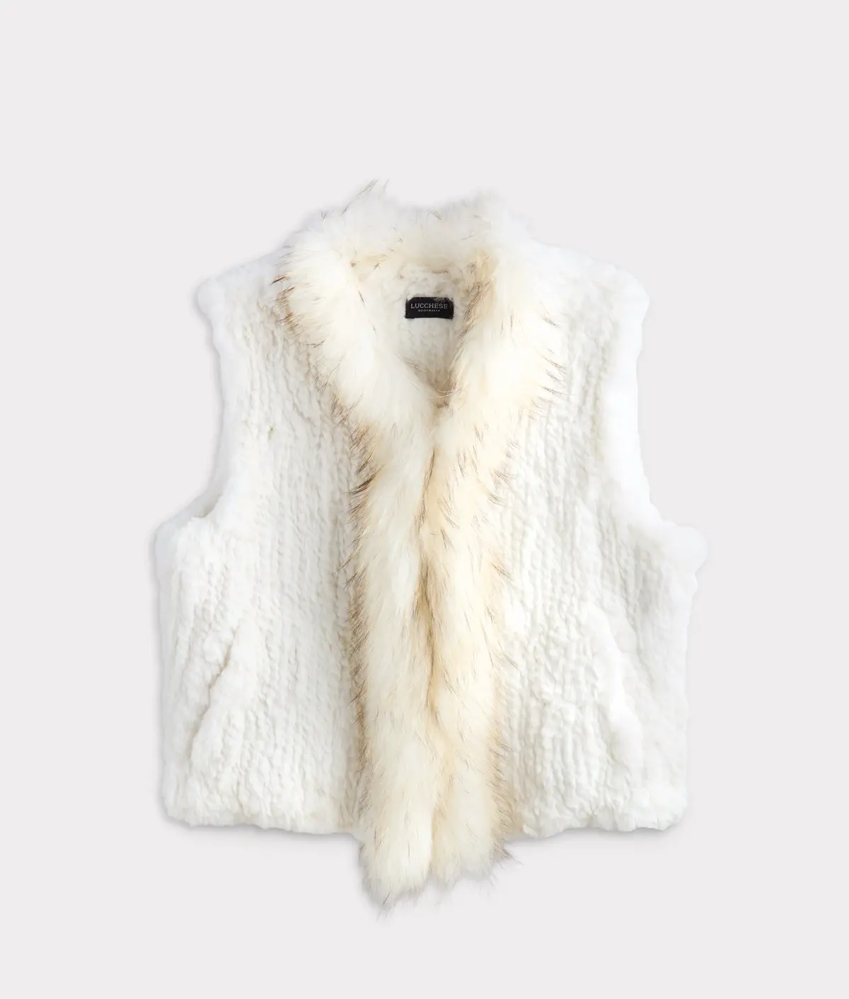 Elysian Fur Vest :: White 1