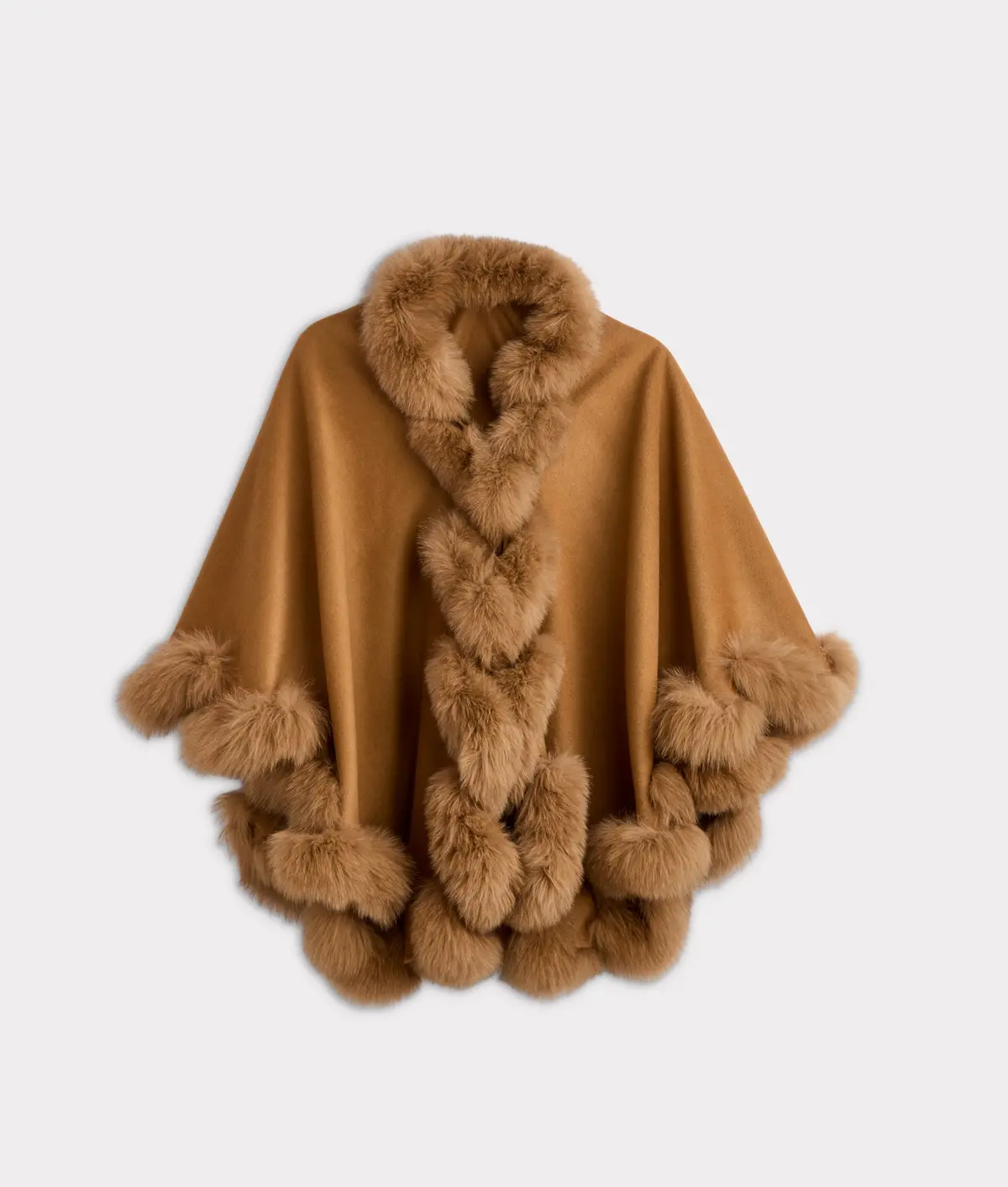 Arden Cashmere Wrap :: Caramel 1
