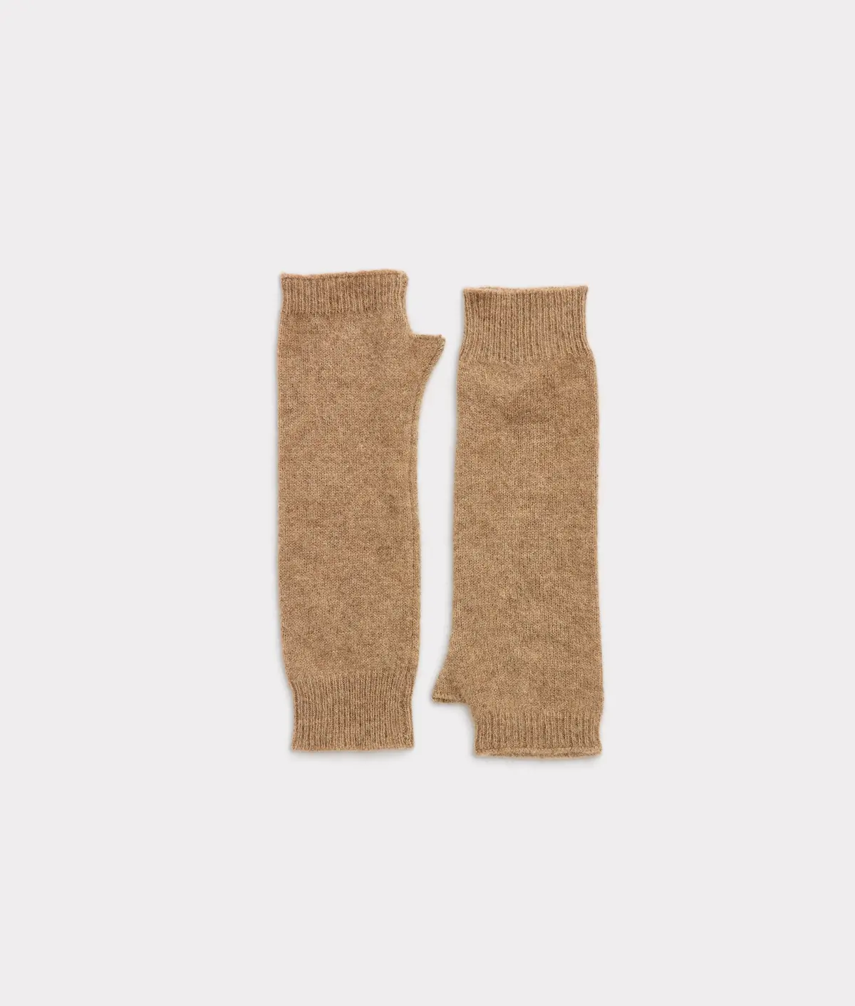 Park City Cashmere Fingerless Gloves :: Oatmeal 1