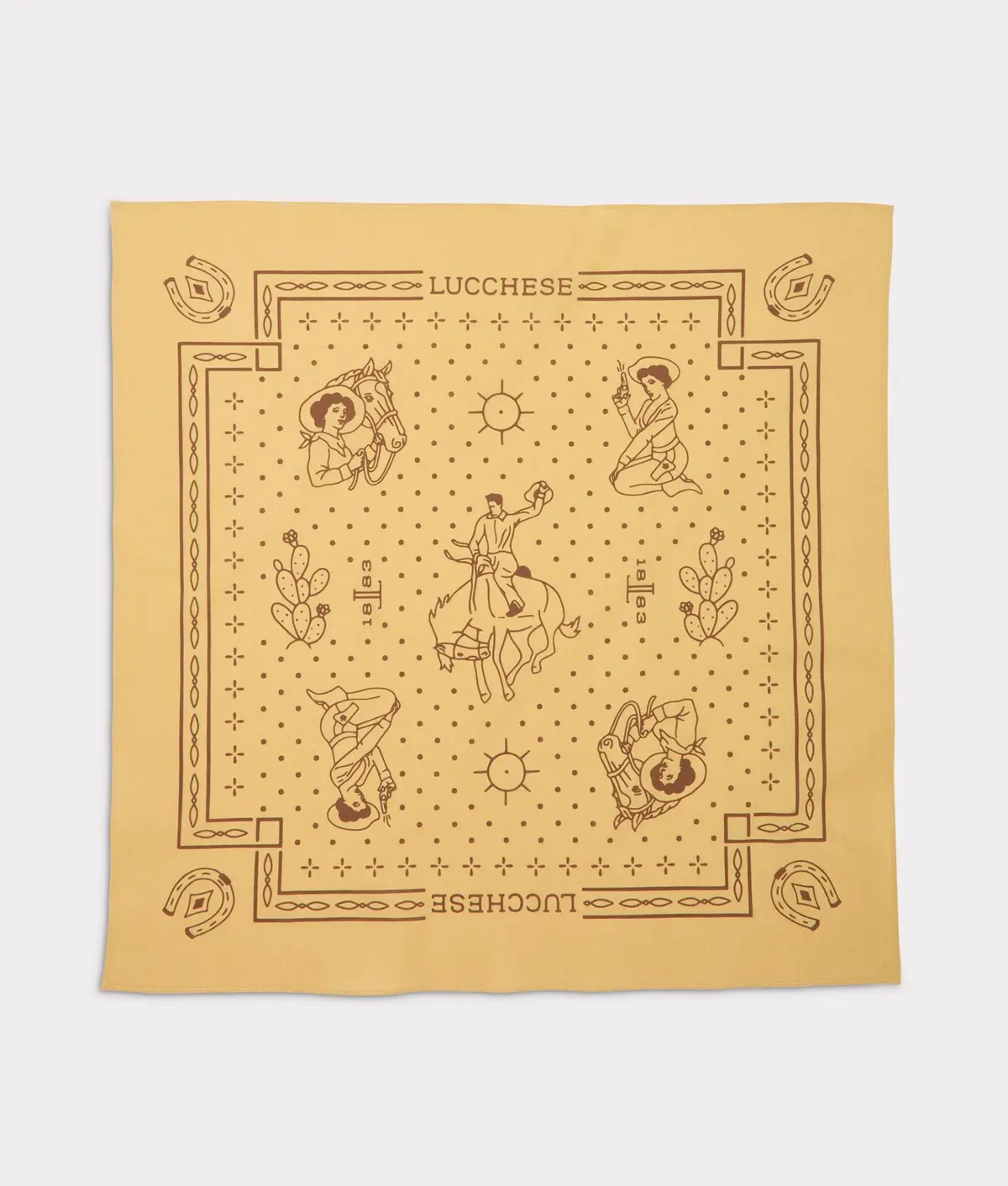Western Bandana :: Old Gold 1