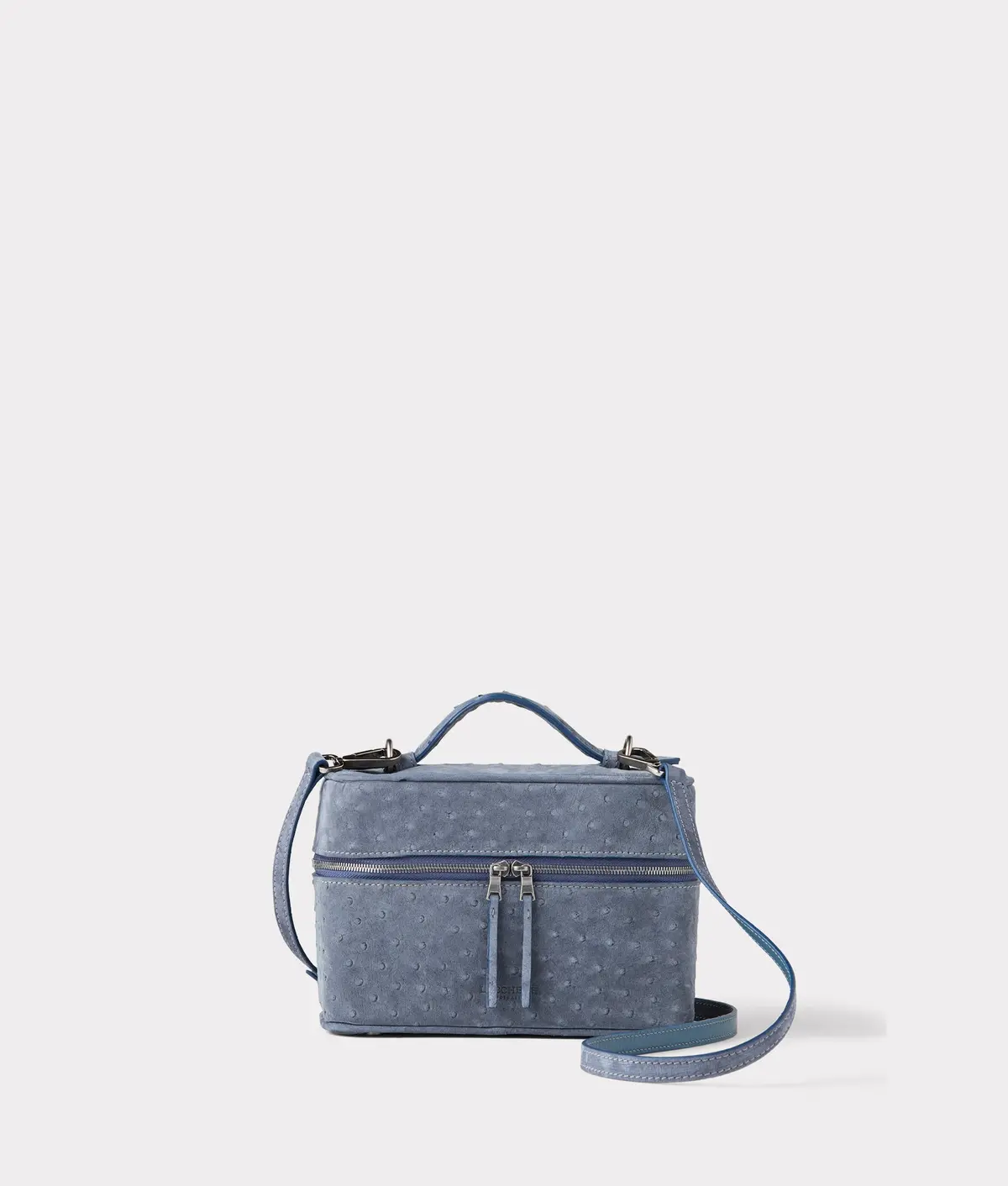 Lauren Exotic Vanity Tote :: Storm Blue 1