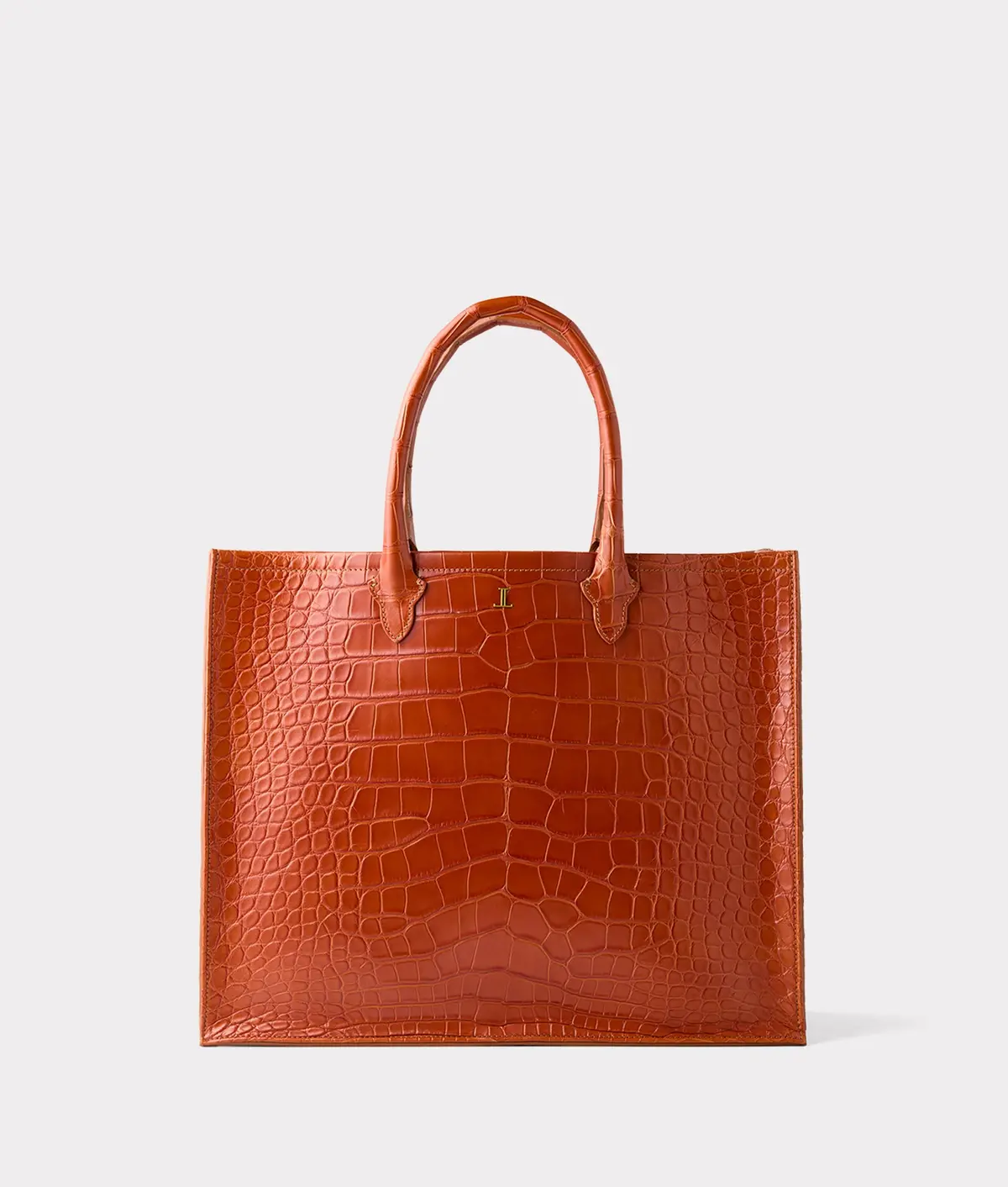Large Alice Exotic Book Tote :: Honey 1