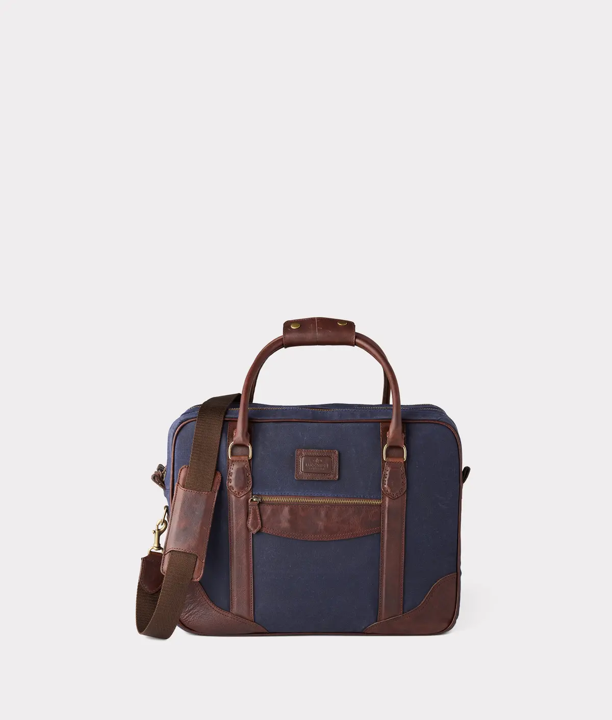 Everyday Waxed Canvas Cowboy Bag :: Navy 1