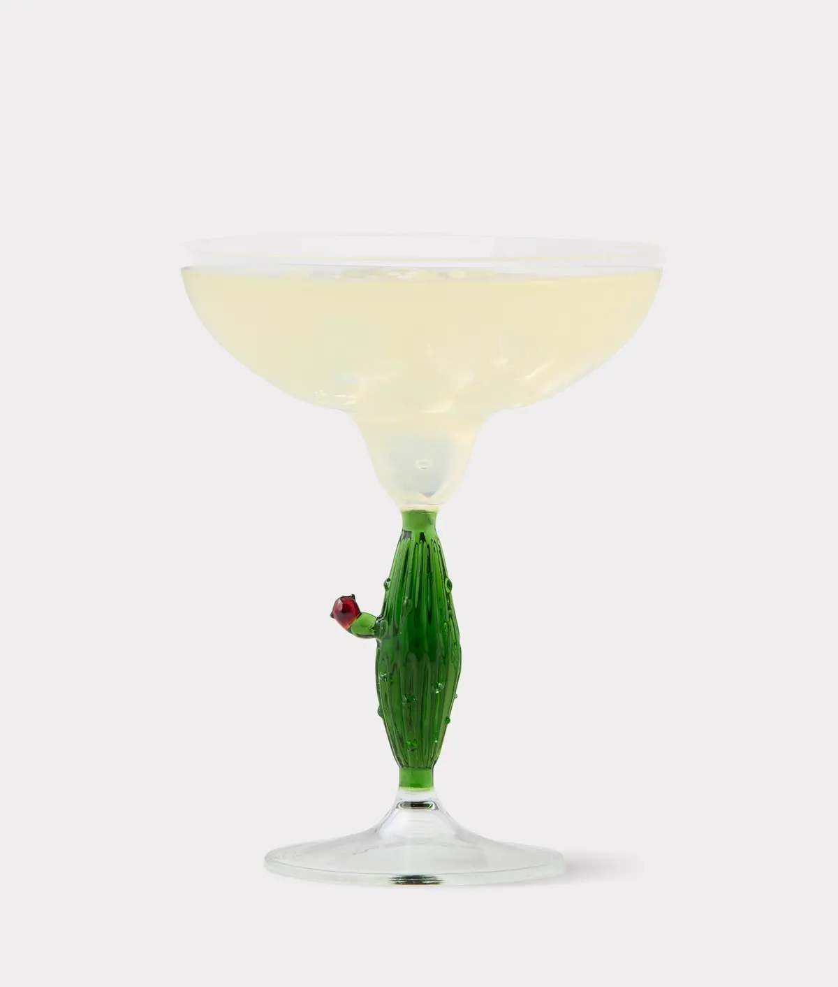 Cactus Margarita Glasses - Set Of Four :: Green 2