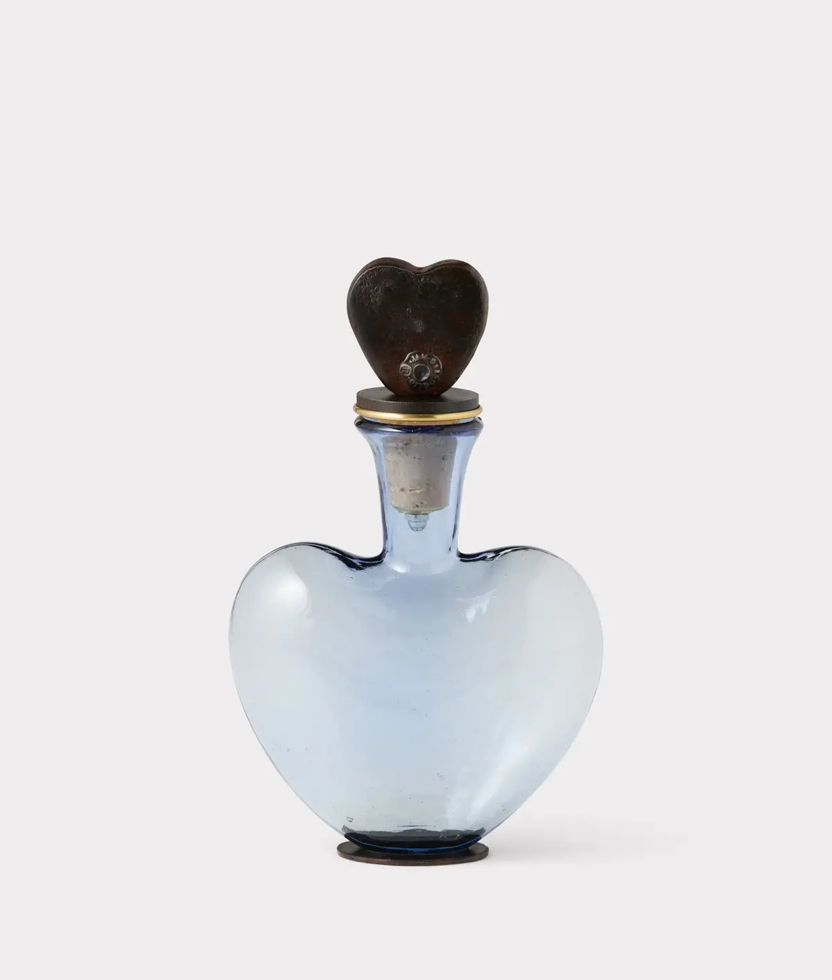 Azalea Heart Decanter :: Blue 1