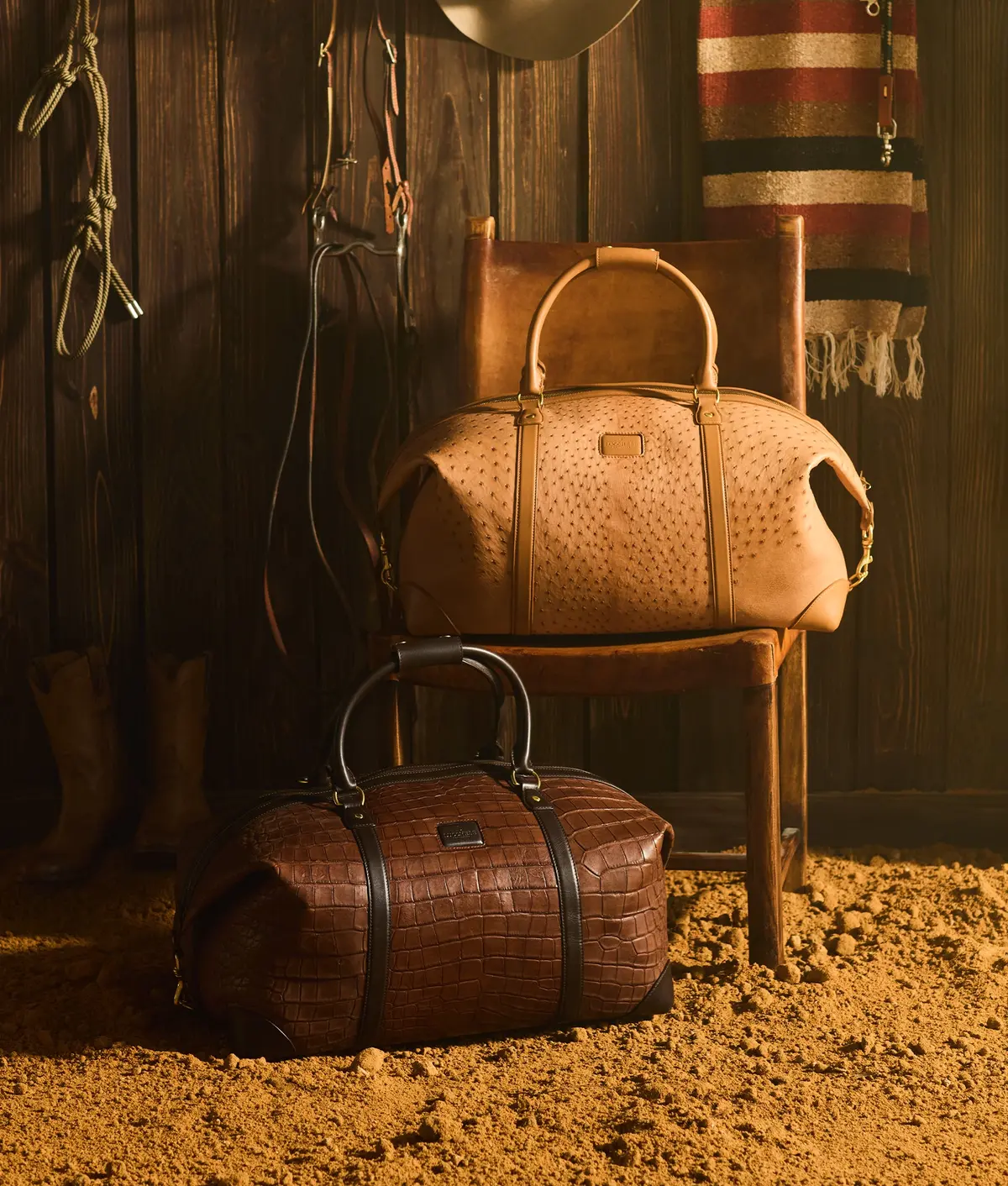 Giant Gator Duffle – Large :: Chocolate 2