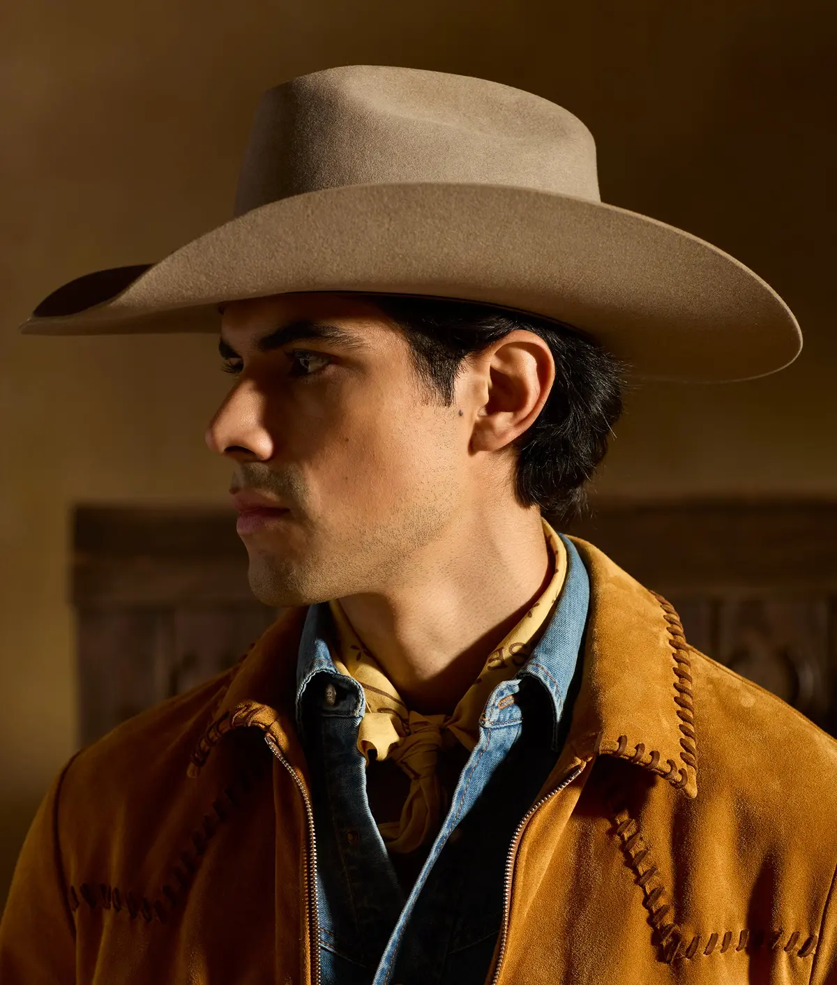 Western Bandana :: Old Gold 2