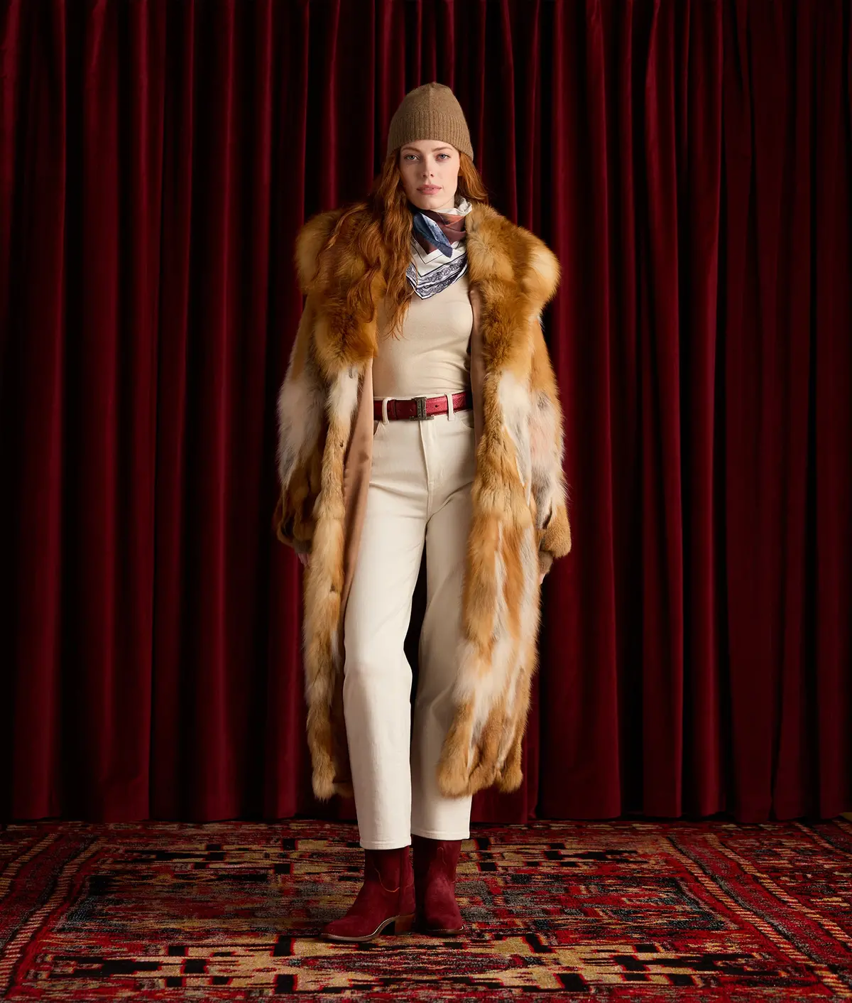 Lorelai Fur Coat :: Natural 2