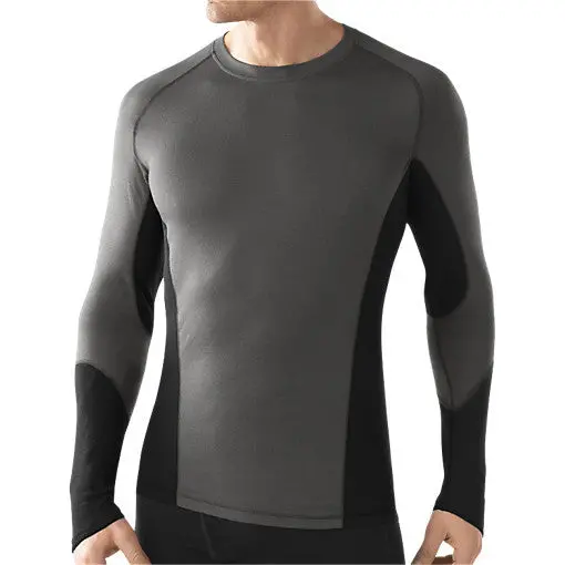 Smartwool Lightweight Crew Long Sleeve - Graphite 1