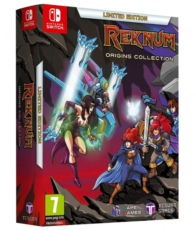 Reknum Origins Collection Limited Edition Nintendo Switch - Novo 1