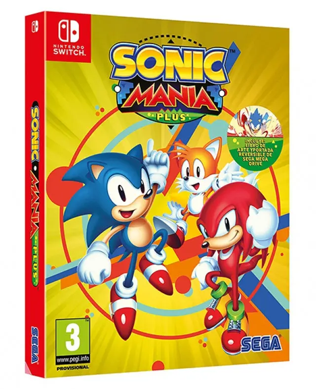 Sonic Mania Plus - Novo- Nintendo Switch 1