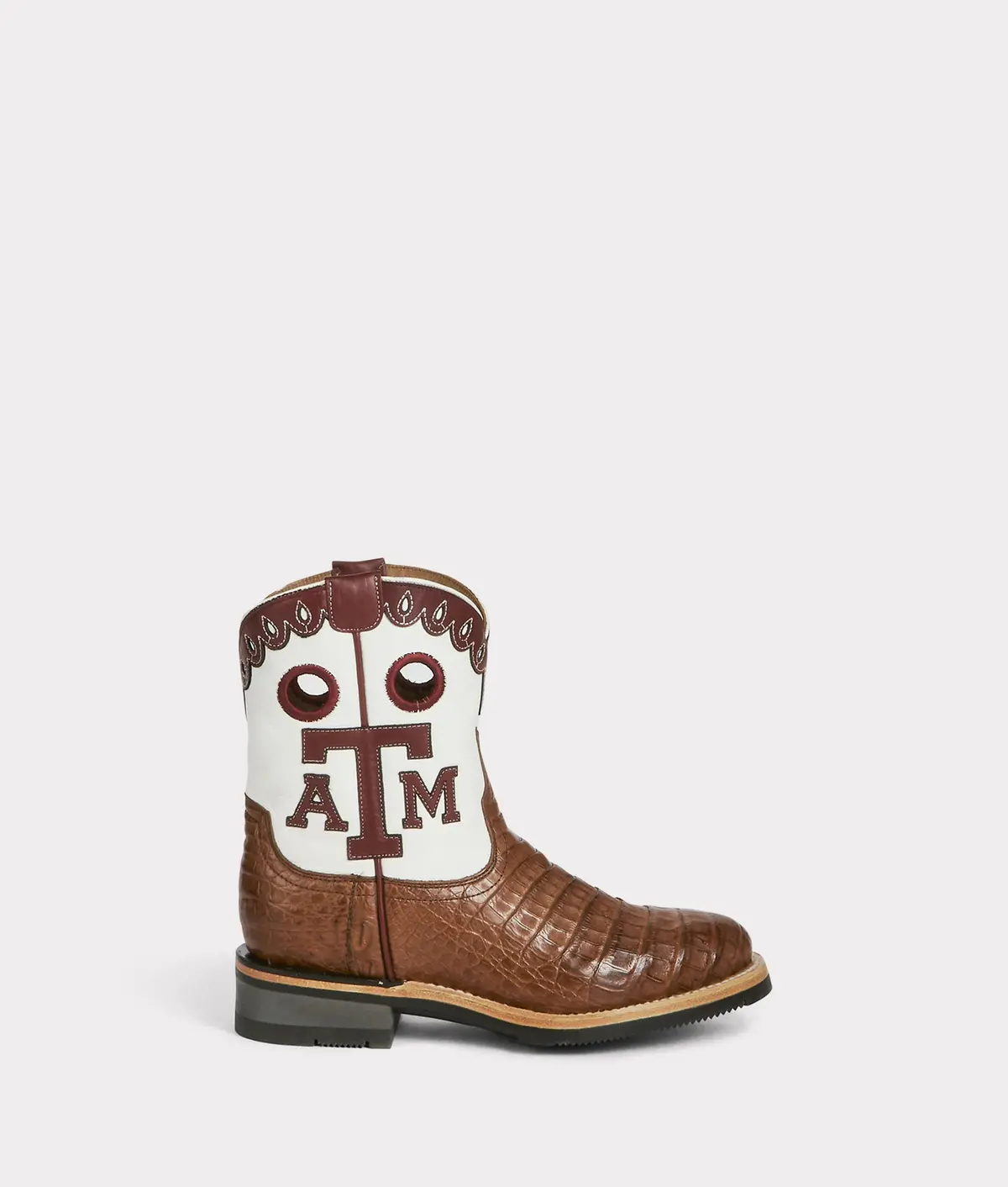 Women's A&M Exotic Barn Boot :: Sienna 1