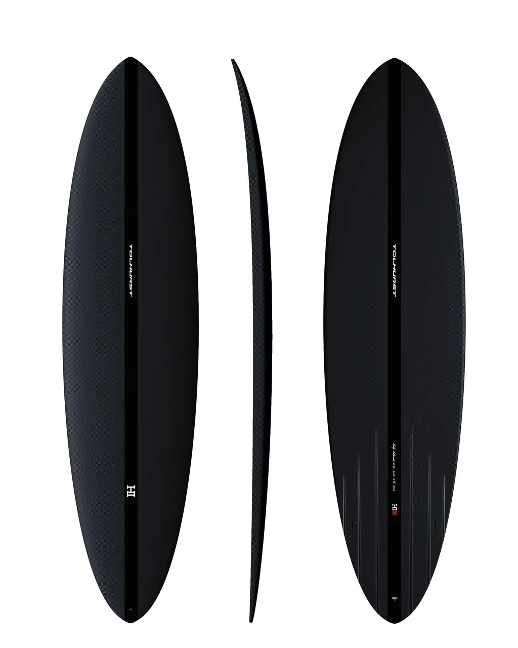 Harley Ingleby Mid 6 Twin -- Thunderbolt Black 1