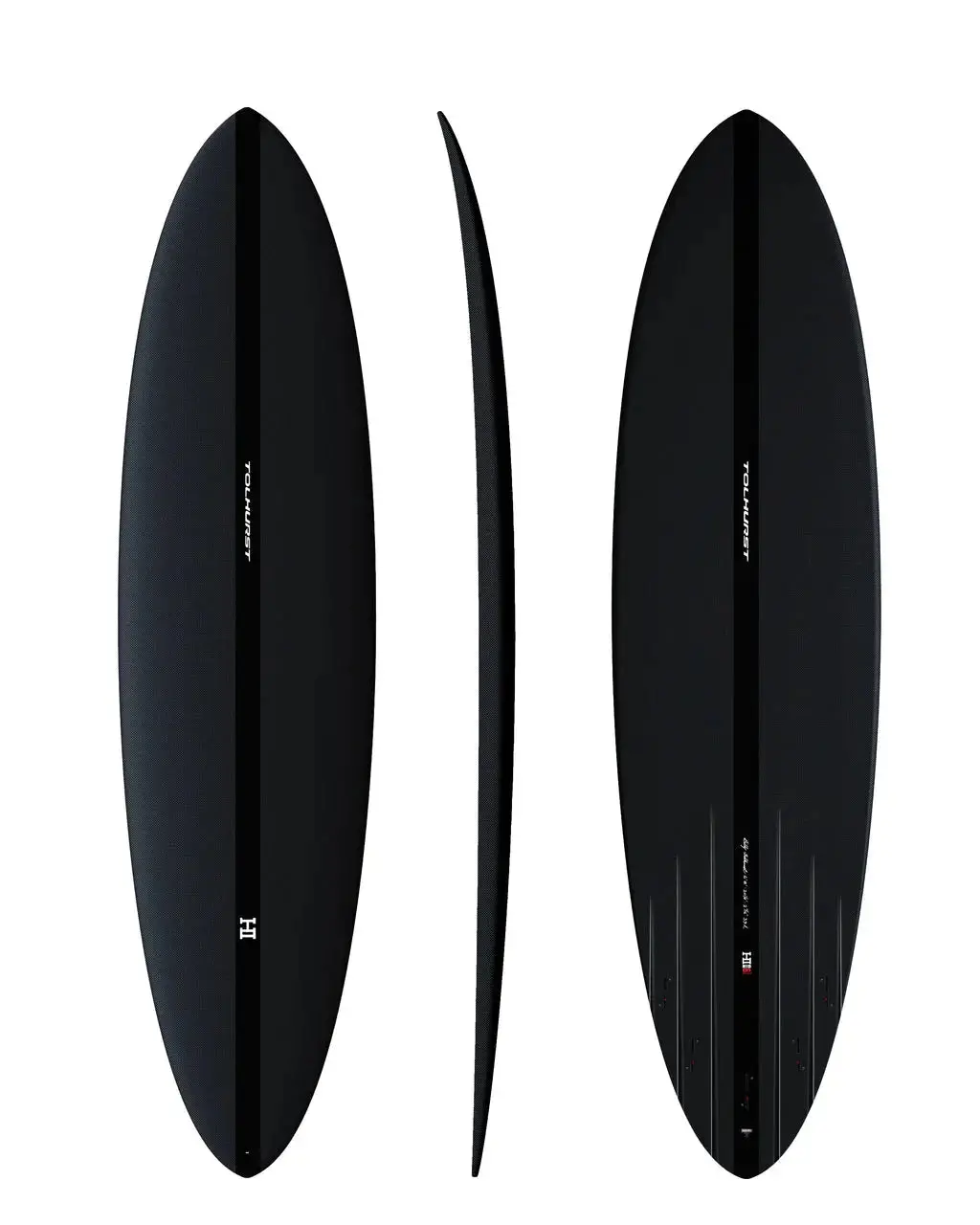 Harley Ingleby Mid 6 Mini - Thunderbolt Black 2