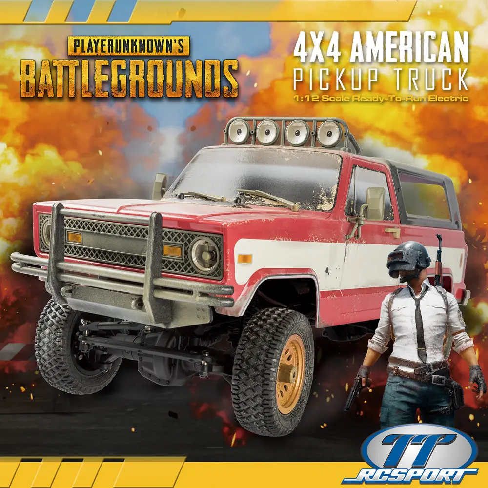 Pubg 4X4 American Pickup Truck 1/12 Electric Rtr 1