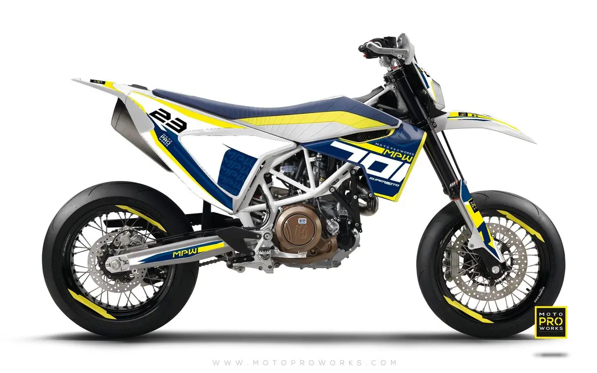 Husqvarna 701 Graphics - "Sevenoh" (Blue/White) 1