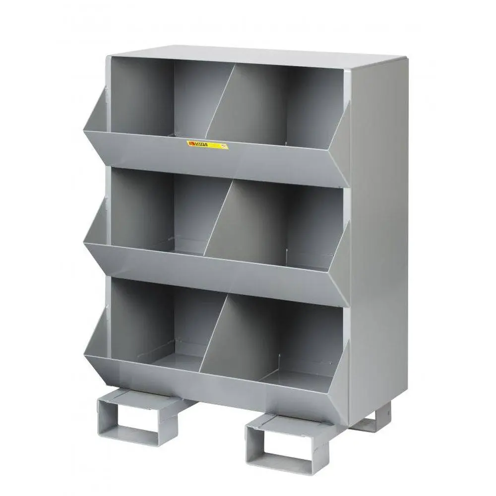 Stationary Storage Bins 6 Openings 1