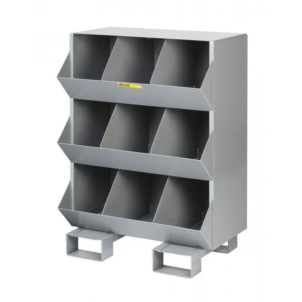 Stationary Storage Bins 9 Openings 1