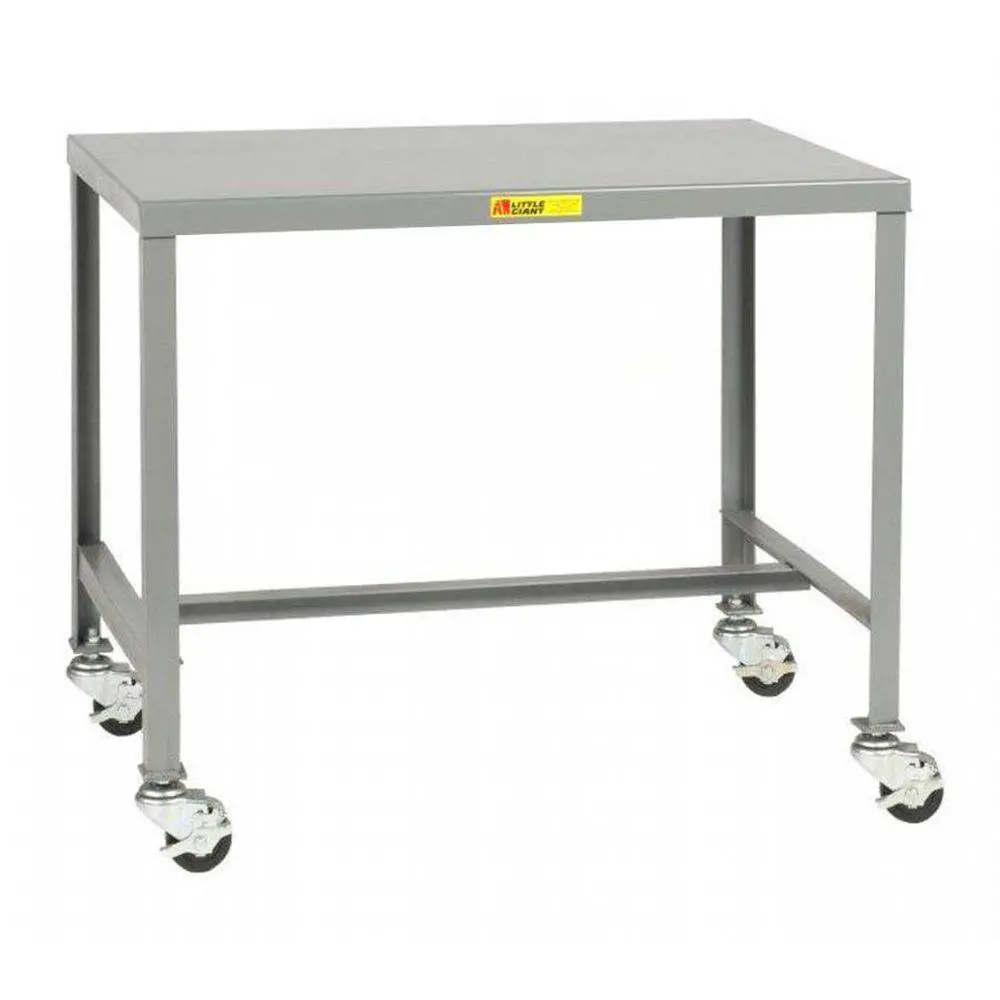Mobile Steel Top Machine Table (18" Tall) 1
