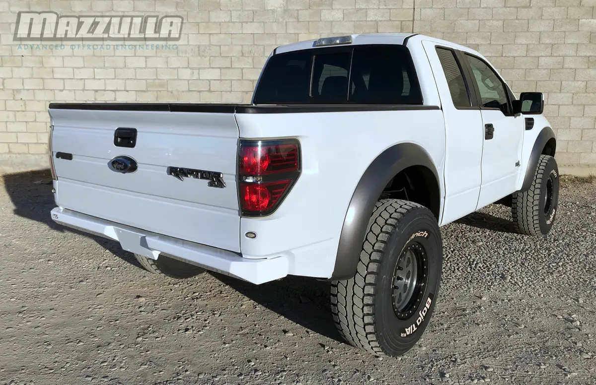 2009-2014 Ford F-150/Raptor Rear Plate Bumper / Mzb-F2-1A 1