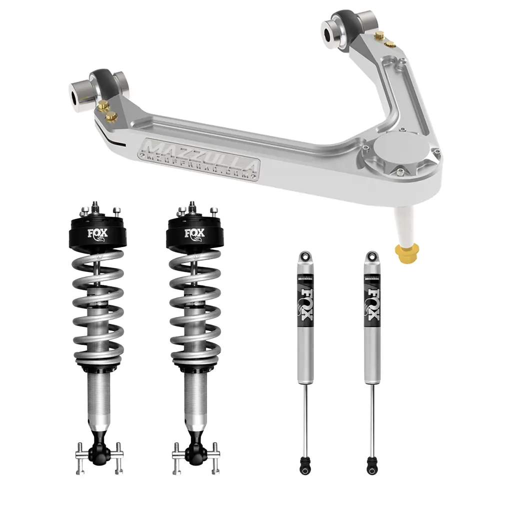 2007-2015 Chevy/Gmc 1500 Billet Upper Control Arms / Desert Series / Mzs-C1-2 / Suspension Package / Fox 2.0 1