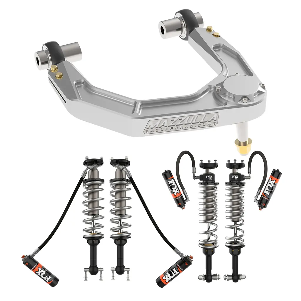 2021+ Ford Bronco Billet Upper Control Arms / Desert Series / Mzs-F1-2 / Suspension Package / Fox 2.5 Elite 1