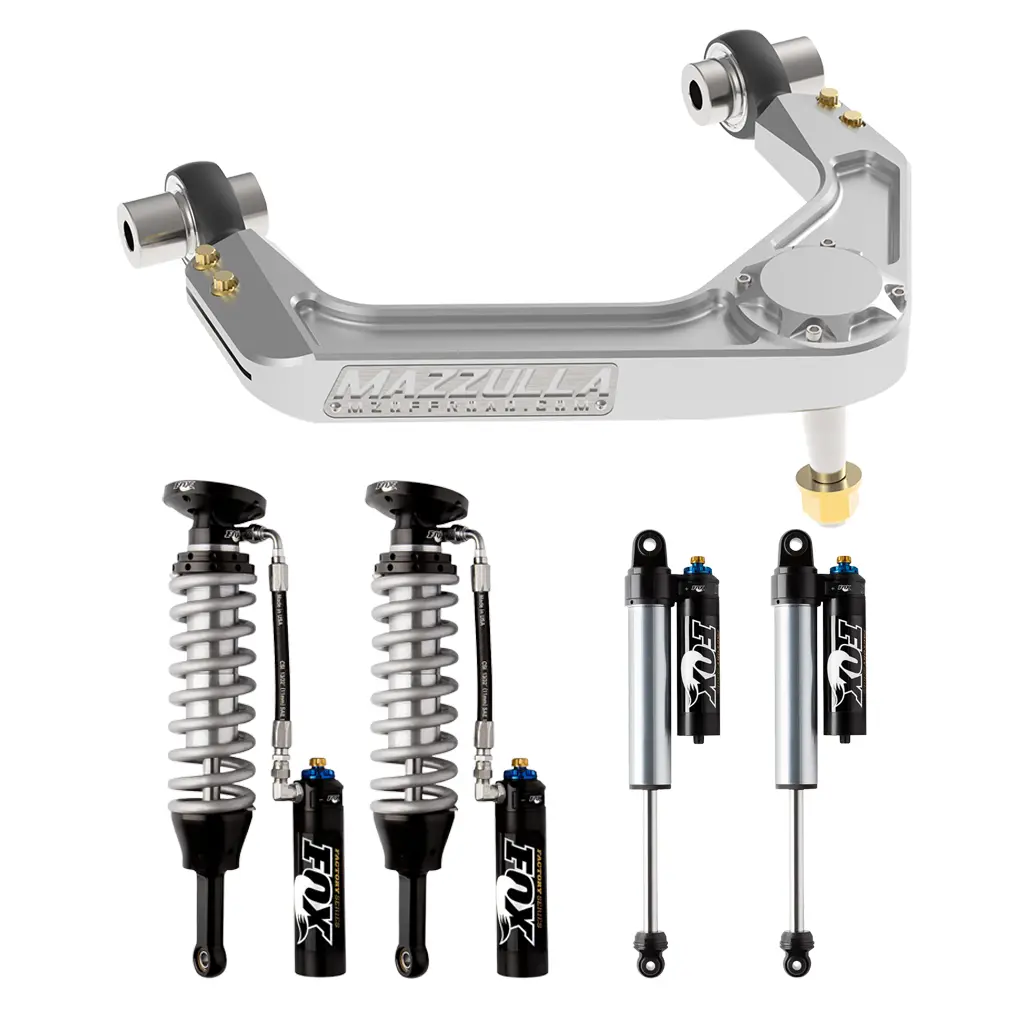 2015-2020 Ford F-150 Billet Upper Control Arms / Desert Series / Mzs-F1-3 / Suspension Package / Fox 2.5 1