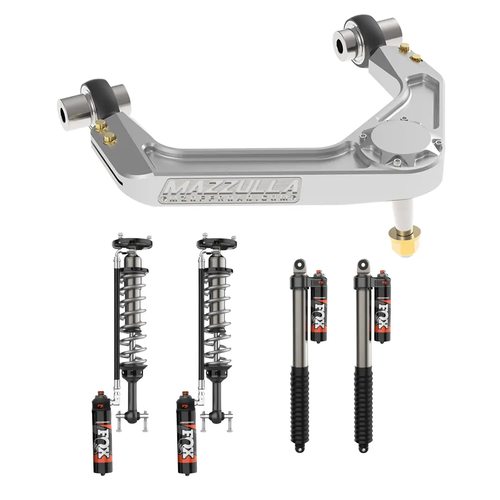 2021+ Ford F-150 Billet Upper Control Arms / Desert Series / Mzs-F1-4 / Suspension Package / Fox 2.5 1