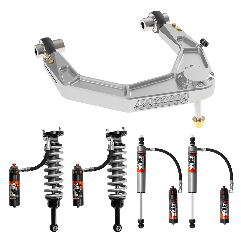 2022+ Toyota Tundra Billet Upper Control Arms / Desert Series / Mzs-T1-4 / Suspension Package / Fox 2.5 1