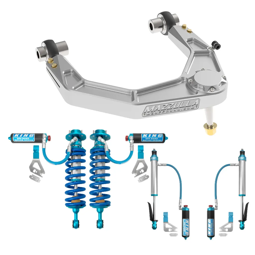 2022+ Toyota Tundra Billet Upper Control Arms / Desert Series / Mzs-T1-4 / Suspension Package / King 2.5 1