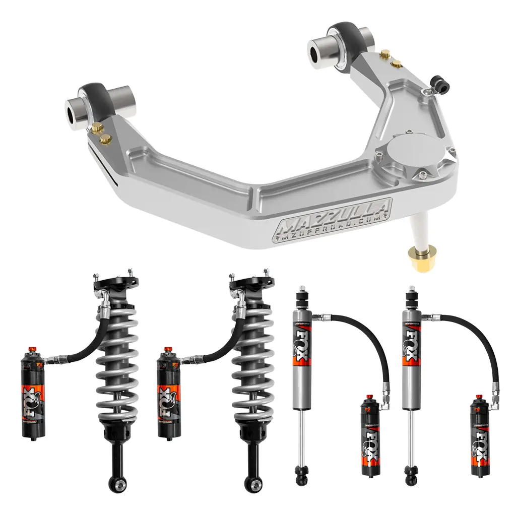 2024+ Toyota Tacoma Billet Upper Control Arms / Desert Series / Mzs-T1-5 / Suspension Package / Fox 2.5 1