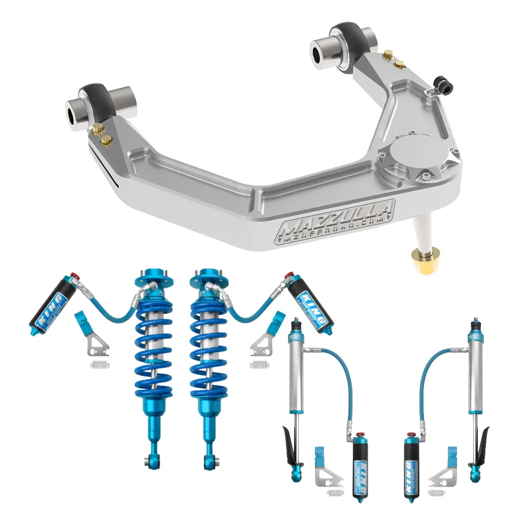 2024+ Toyota Tacoma Billet Upper Control Arms / Desert Series / Mzs-T1-5 / Suspension Package / King 2.5 1