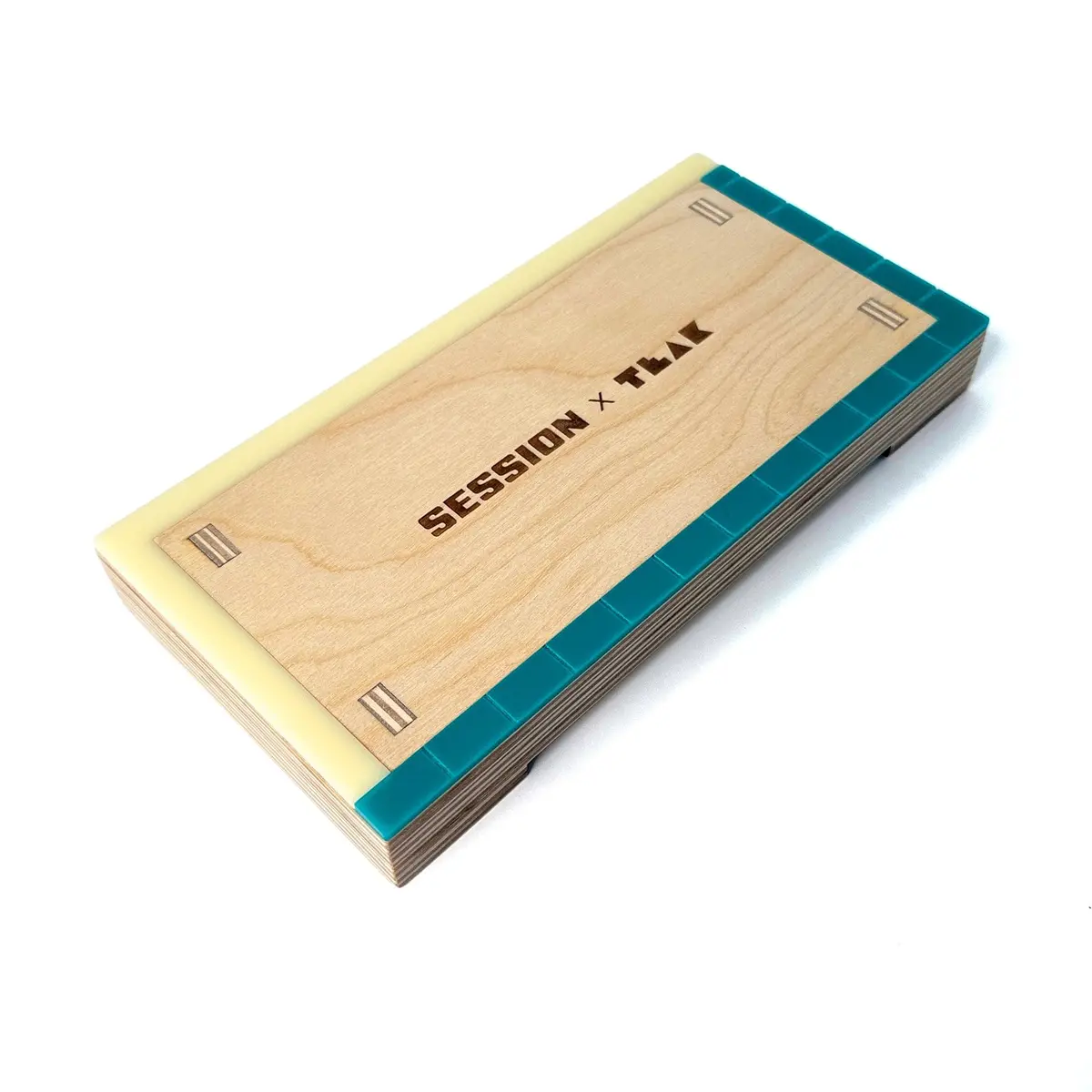 Manual Pad - Wooden Fingerboard Obstacle With Acrylic Coping 1