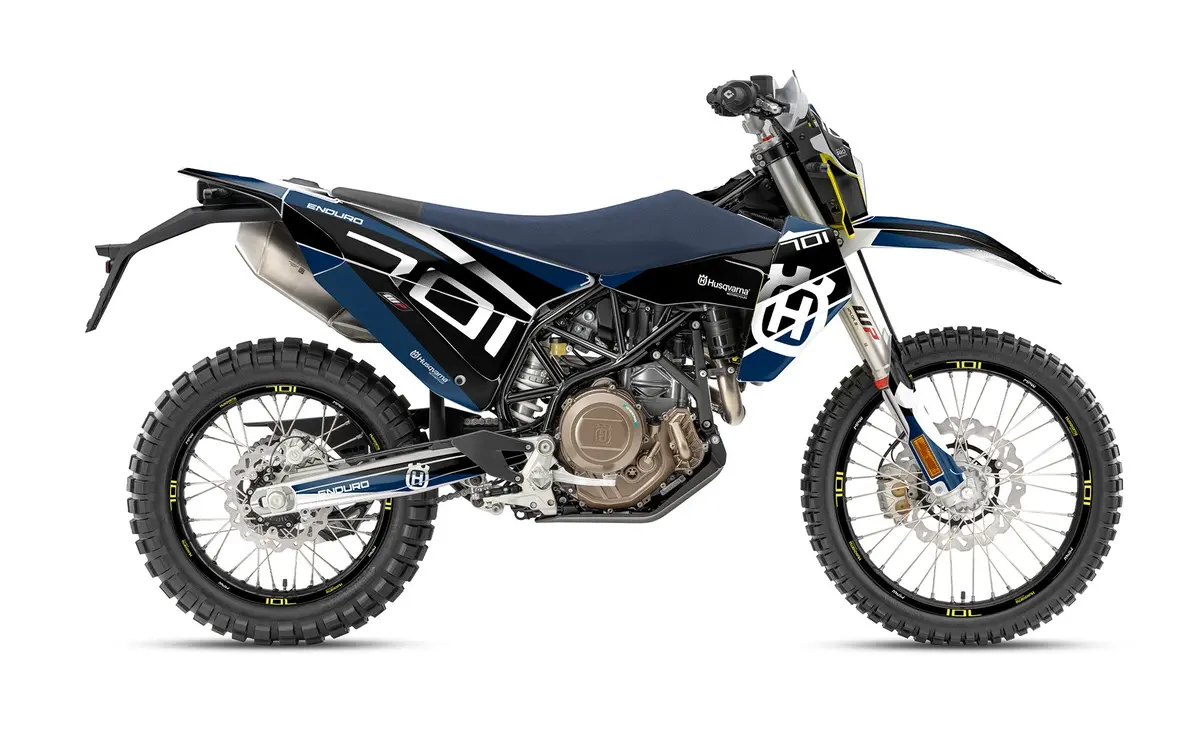 Husqvarna 701 Enduro 2026 Graphics - "Markseven" (Blue) 1