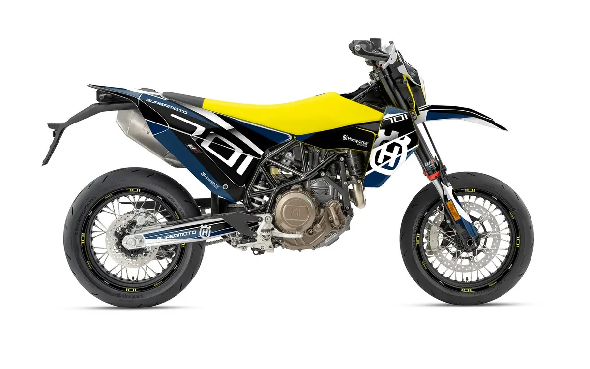 Husqvarna 701 2026 Graphics - "Markseven" (Blue) 1